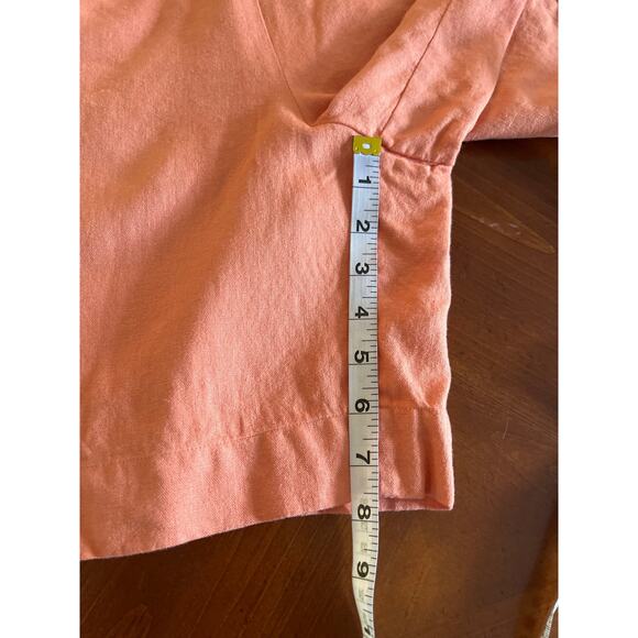 Vintage 90’s MixIt Light Orange 2pc. Dress Shorts & Sleeveless Top Size 10 - Picture 10 of 10